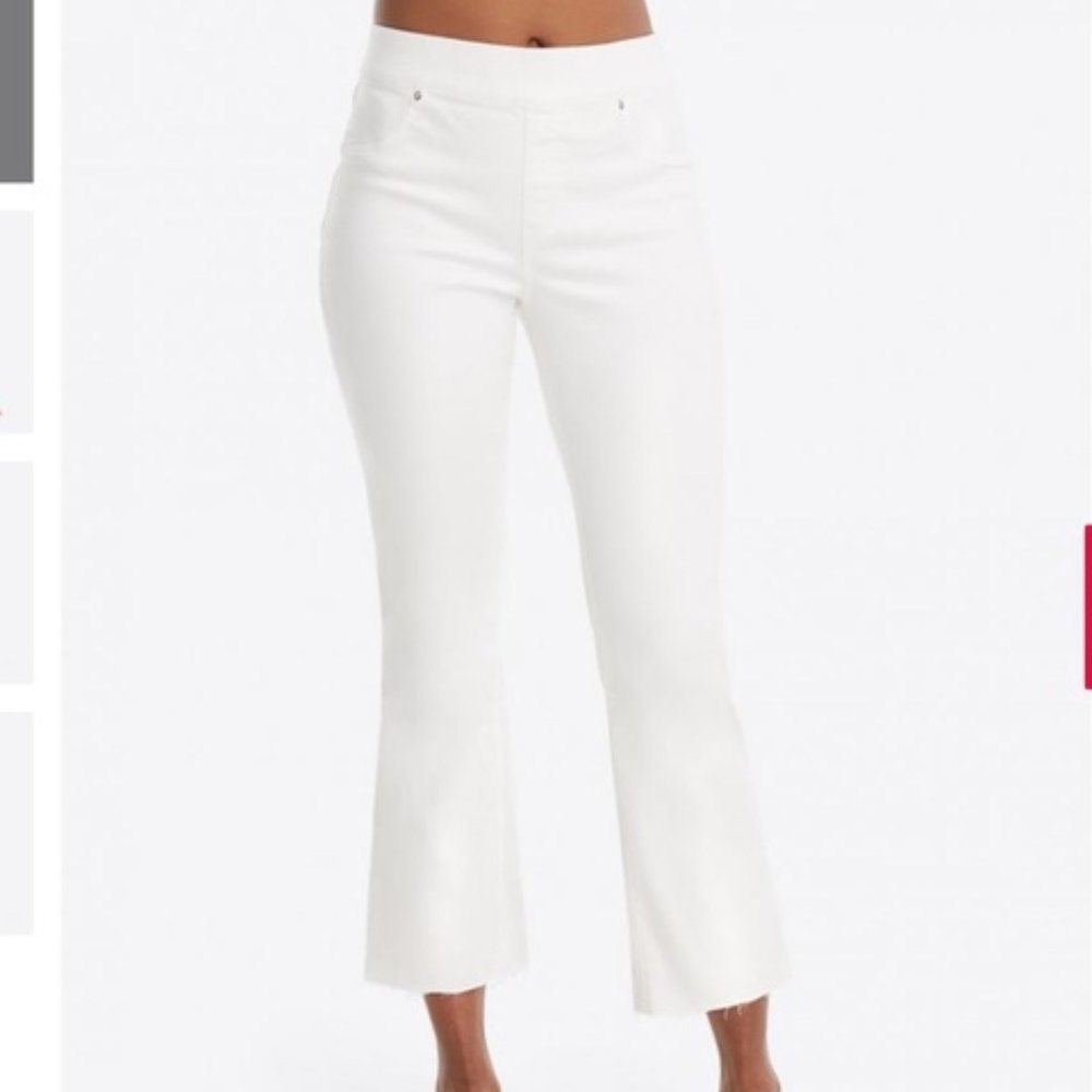 Spanx Cropped Flare Denim